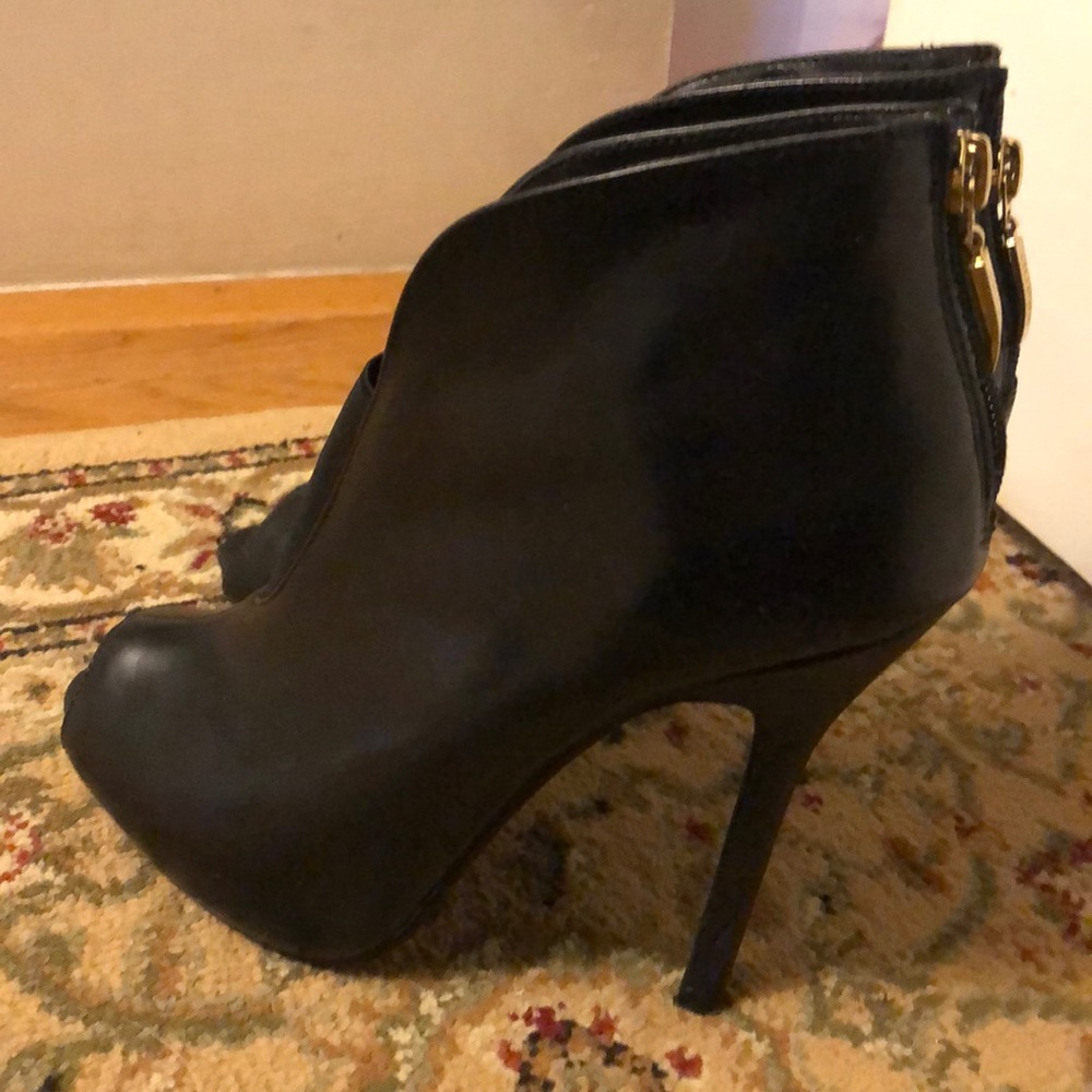 Guess Peep Toe Booties